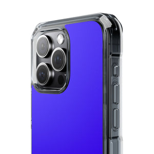 Ultramarine Blue | Phone Case for iPhone (Clear Impact Case - Magnetic)