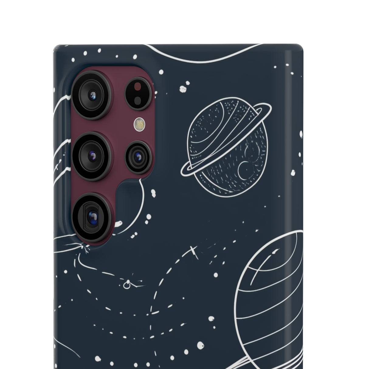 Cosmic Wanderer | Schlanke Handyhülle für Samsung