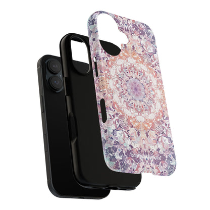 Purple Pink Mandala - Tough iPhone 16 Phone Case