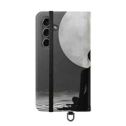 Moonlit Silence - Samsung S24 Case - Wallet