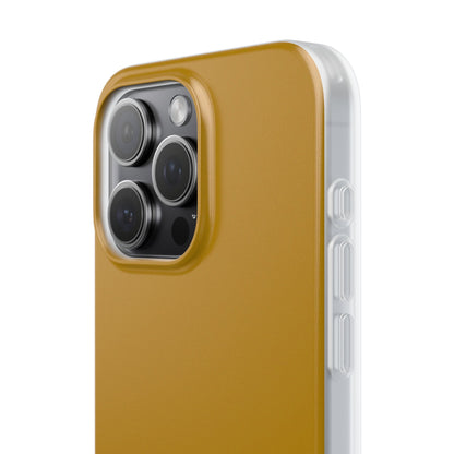 Dark Golden Rod iPhone 15 - Flexi Phone Case