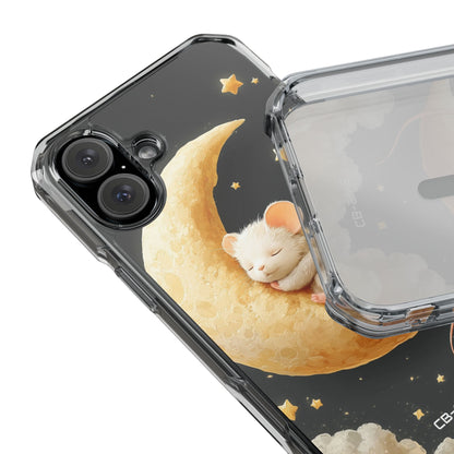 Moon Cradles Mouse iPhone Case - Impact