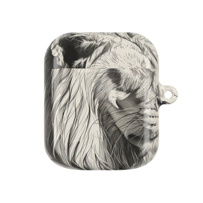 Lion Whisper Gray - AirPods Case