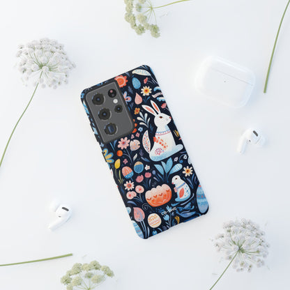 Bunnies Play Among Flowers - Samsung Case