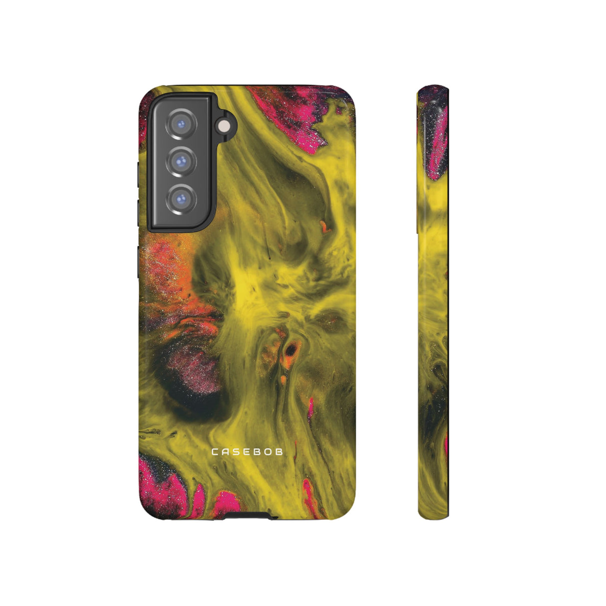 Yellow Ink Art - Protective Phone Case