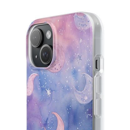 Celestial Dreamscape - Flexi iPhone 15 Phone Case