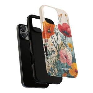 Whimsical Garden Watercolor Blooms - for iPhone 16