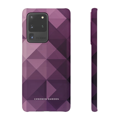 Gradient Purple Mosaic Samsung S20 - Slim Phone Case