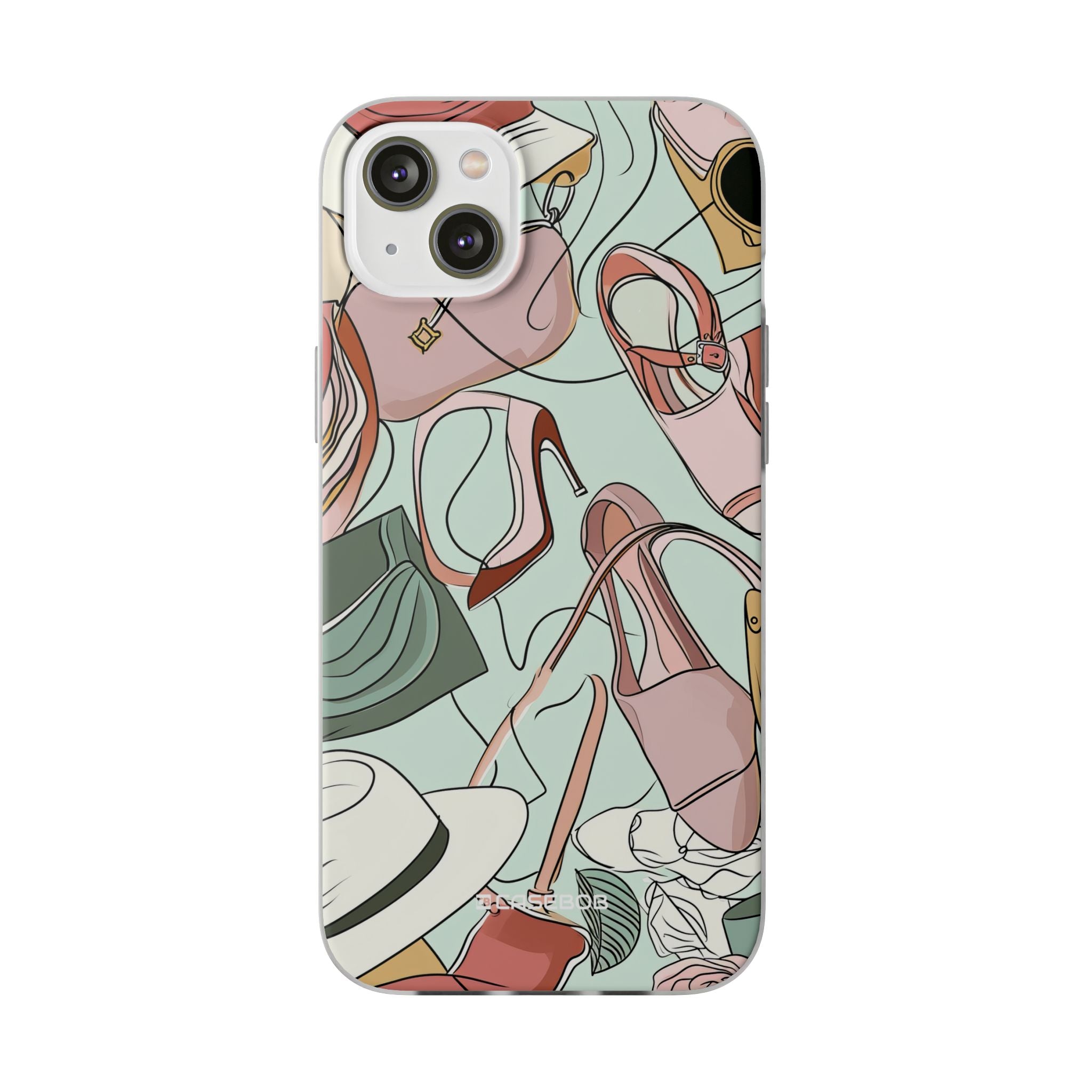 Pastel Elegance | Flexible Phone Case for iPhone