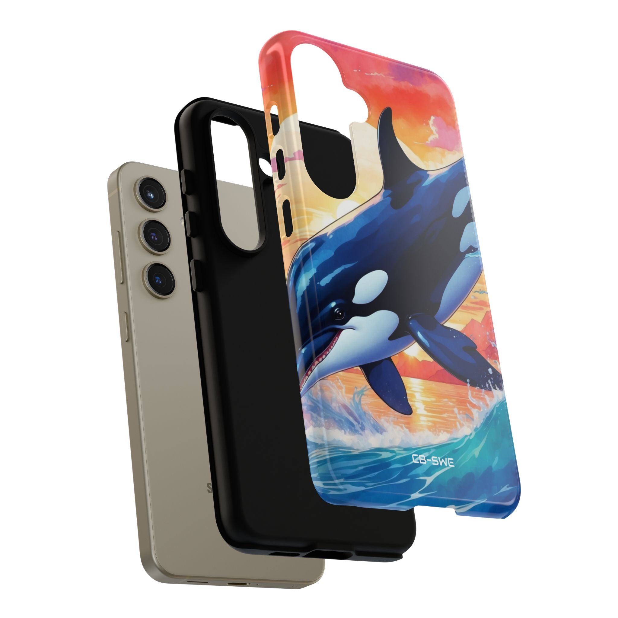 Orca Leaps Joyfully - Samsung Case