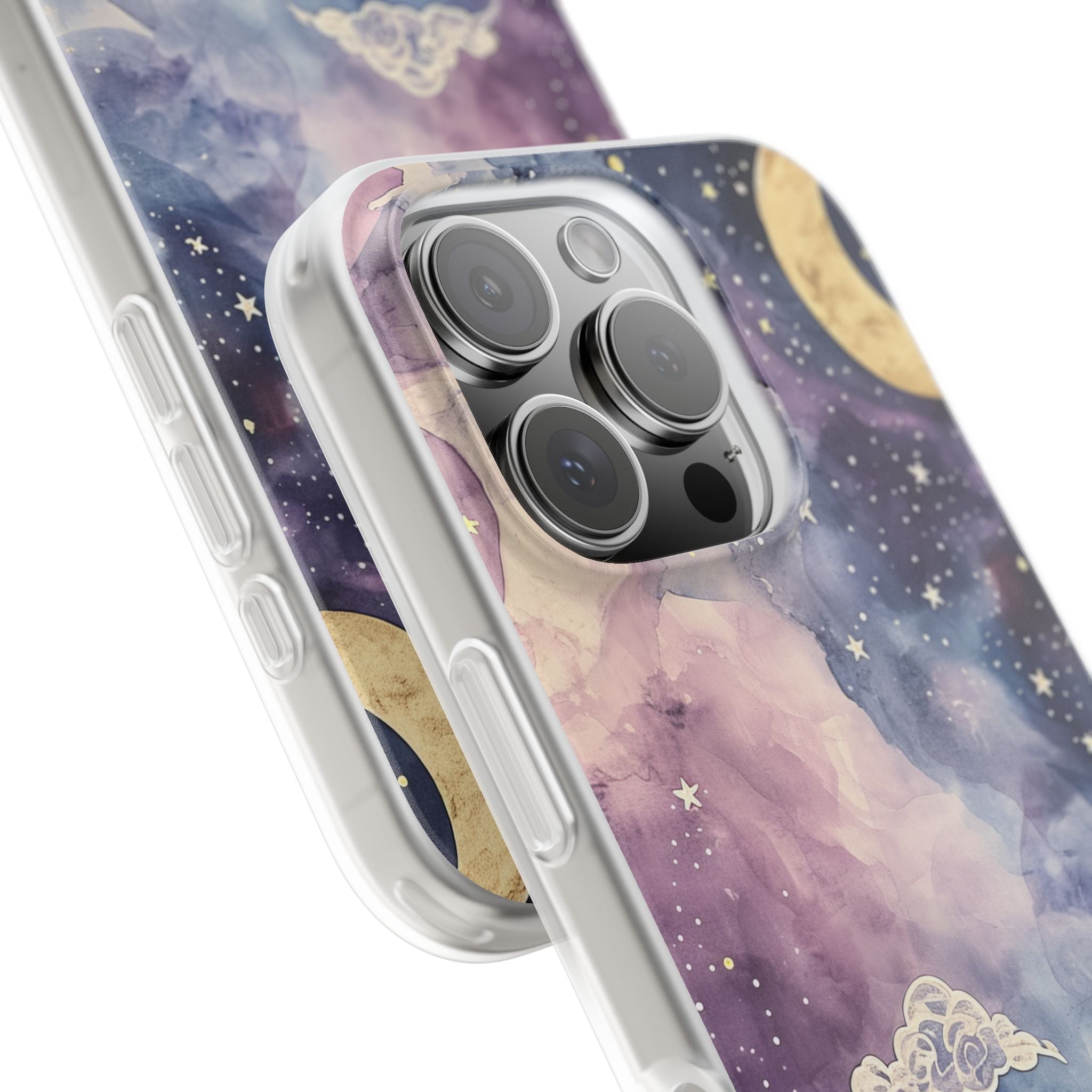 Dreamy Celestial Night - Flexi iPhone 16 Phone Case