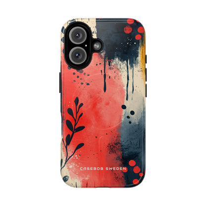 Vibrant Floral Energy iPhone 16 | Tough+ Phone Case