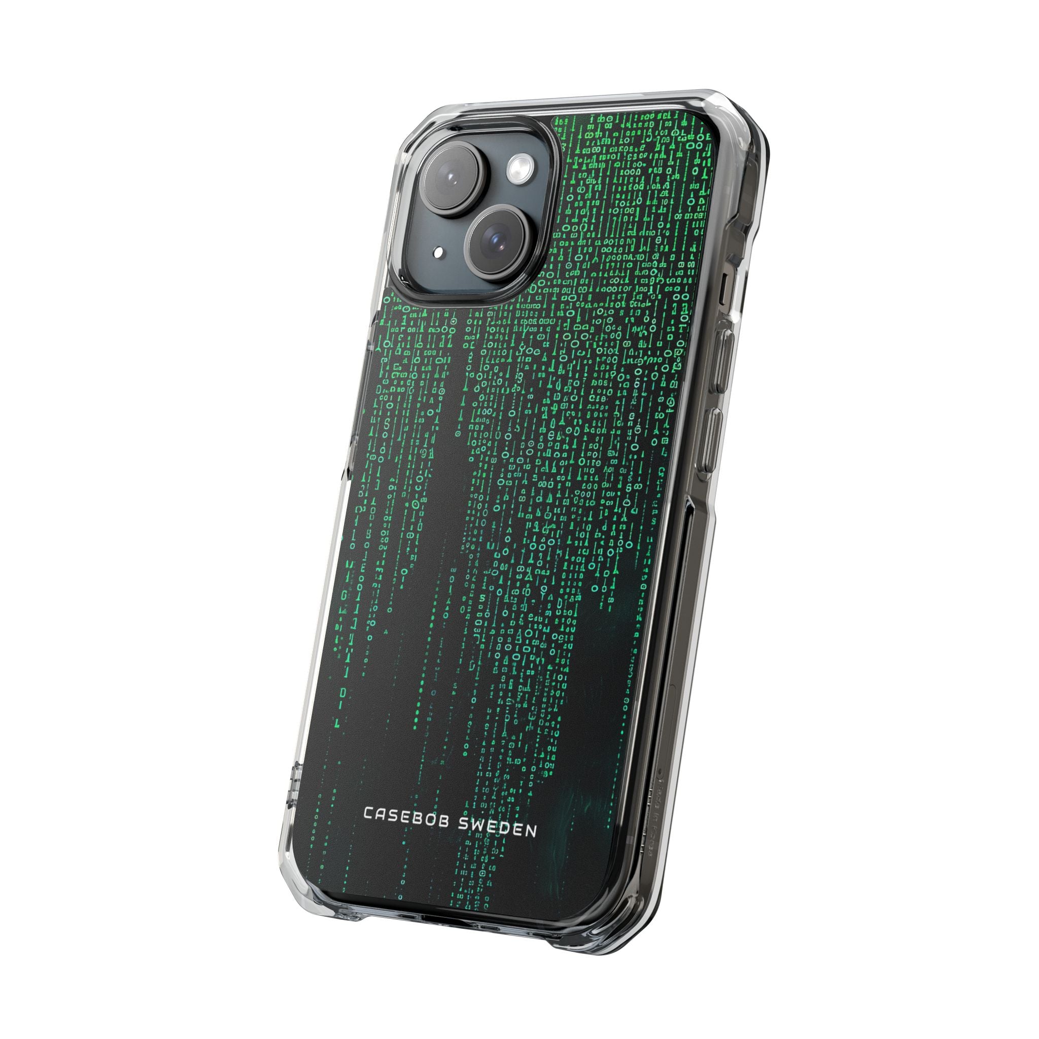 Matrix Gradient Flow iPhone 15 - Clear Impact Phone Case