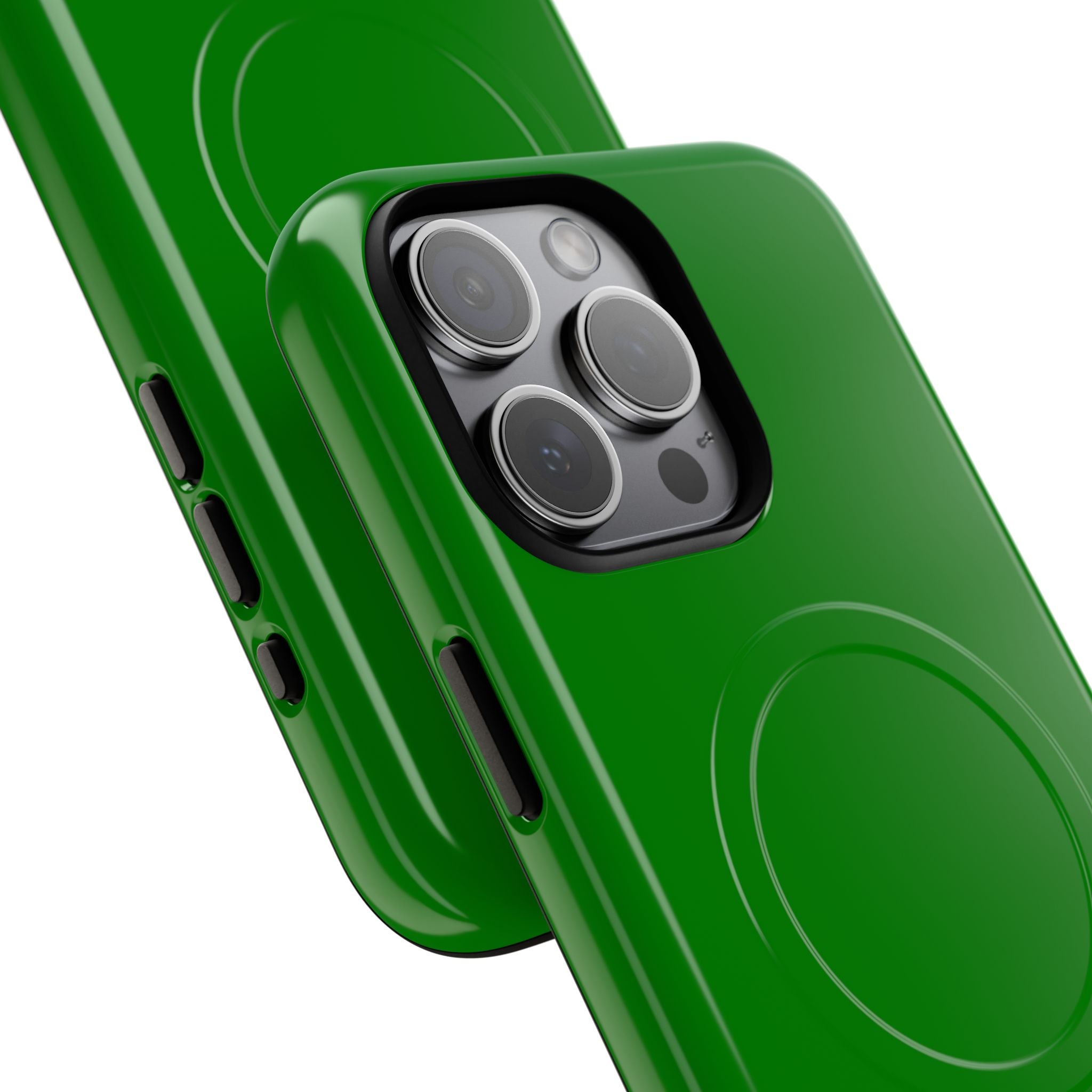 Green iPhone 15 | Tough+ Phone Case