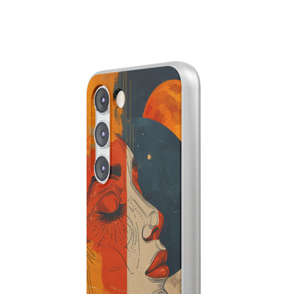 Celestial Duality | Flexible Phone Case for Samsung Galaxy