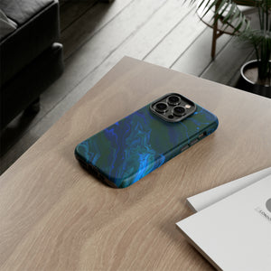 Neon Blue Creative - Protective Phone Case