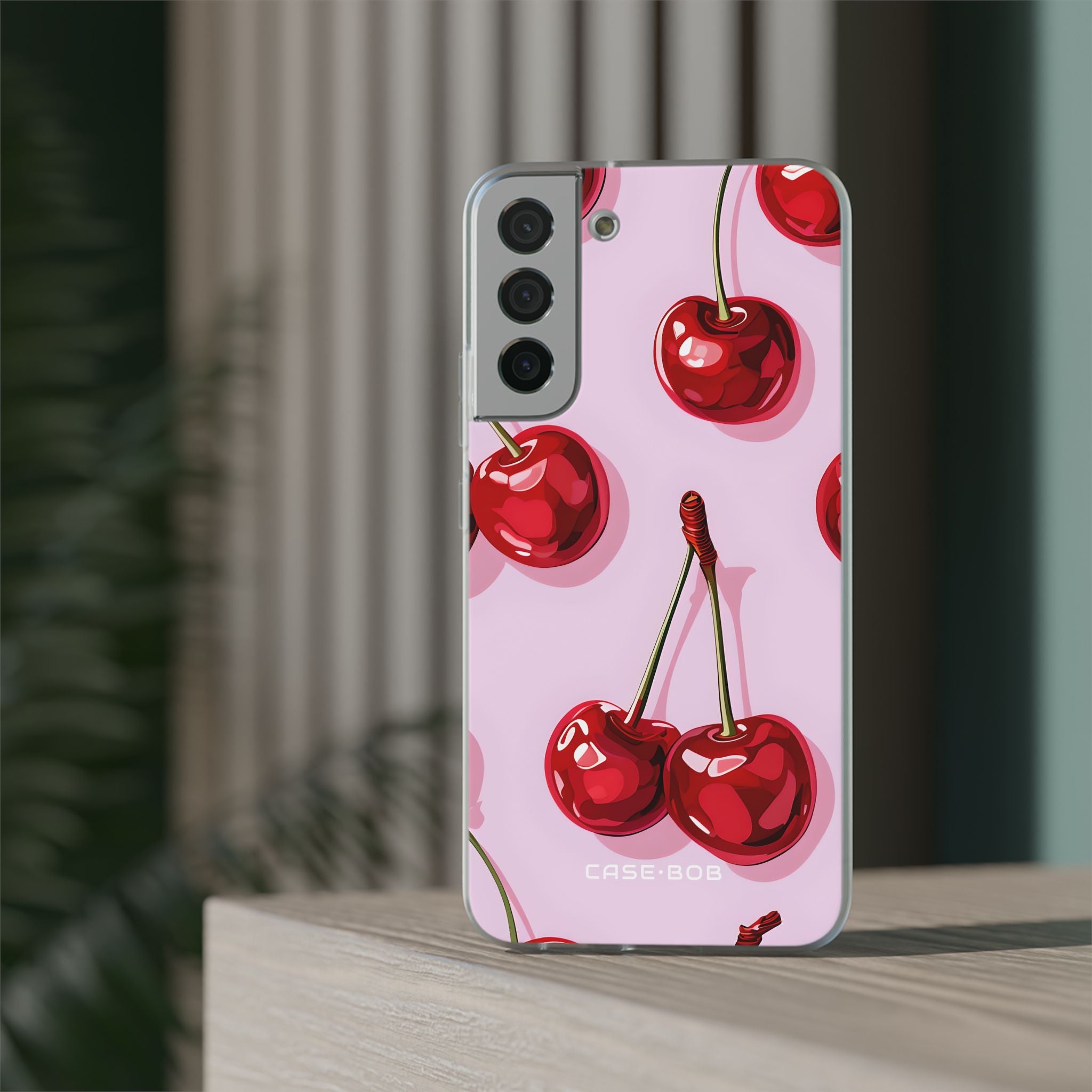 Glossy Cherry Burst Samsung S22 Plus Case - Soft