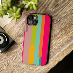 Geometrical Colorful - Protective Phone Case