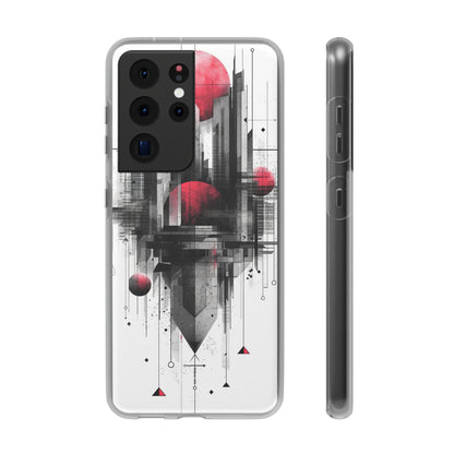 Cyber Gridscape | Flexible Phone Case for Samsung Galaxy