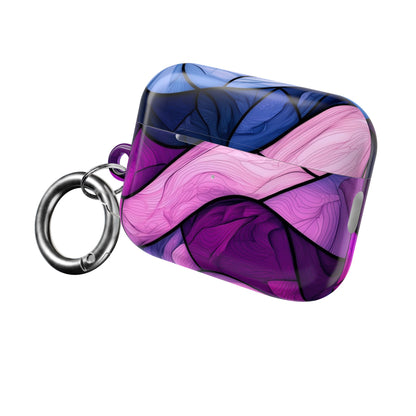 Purple Wavewood - AirPods Case