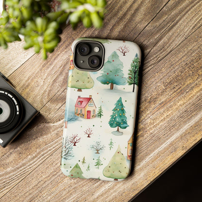 Winter Wonderland Appears - iPhone Case