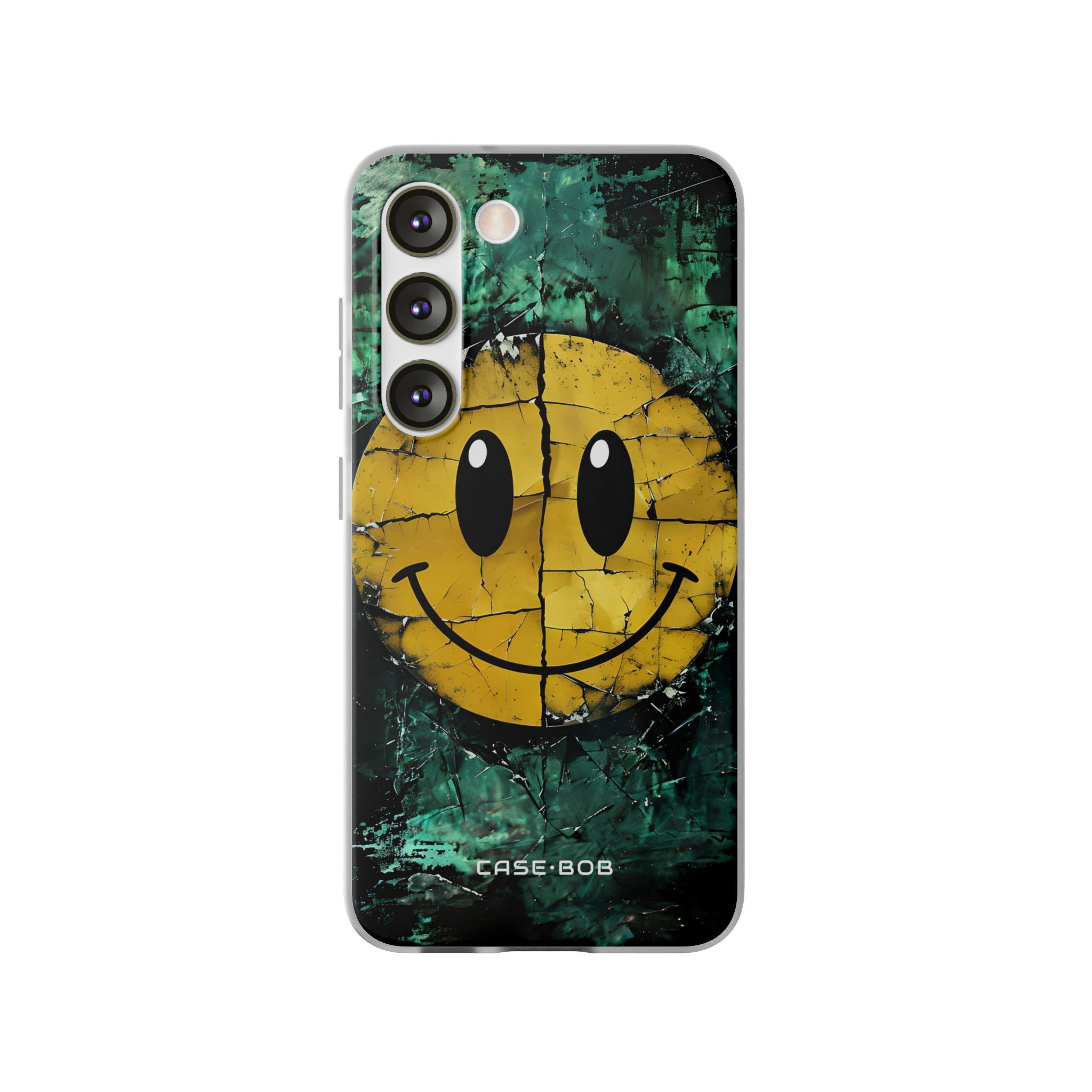 Cracked Smiley Samsung S23 - Soft Case