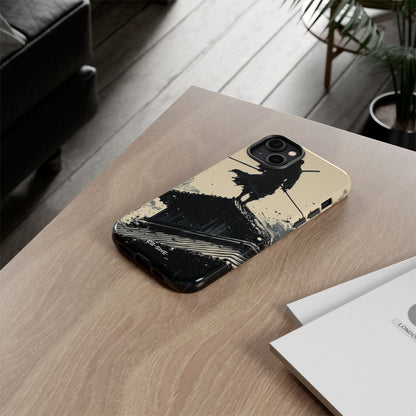 Moonlit Warrior Stands - iPhone Case