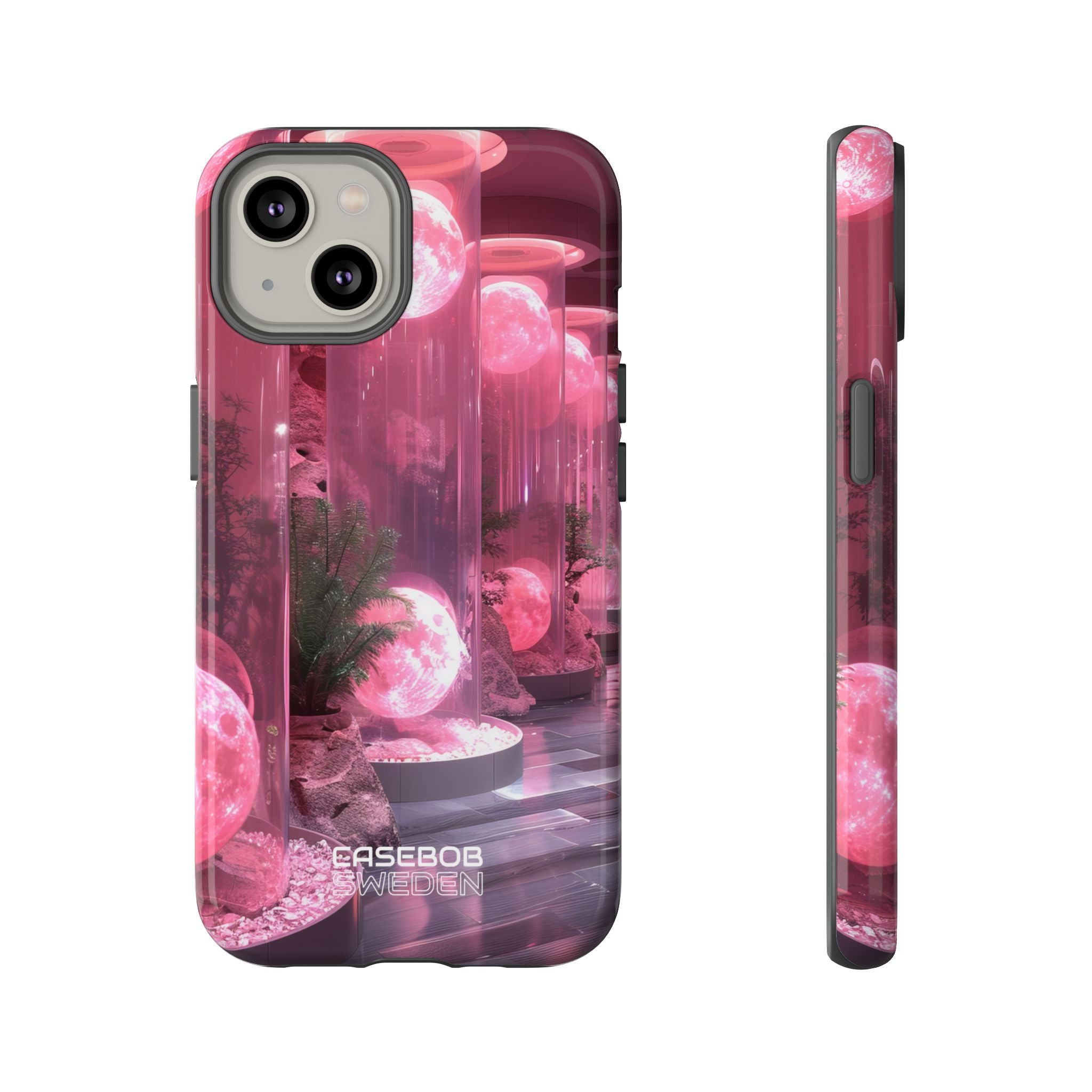 Futuristic Moon Garden iPhone 14 - Tough