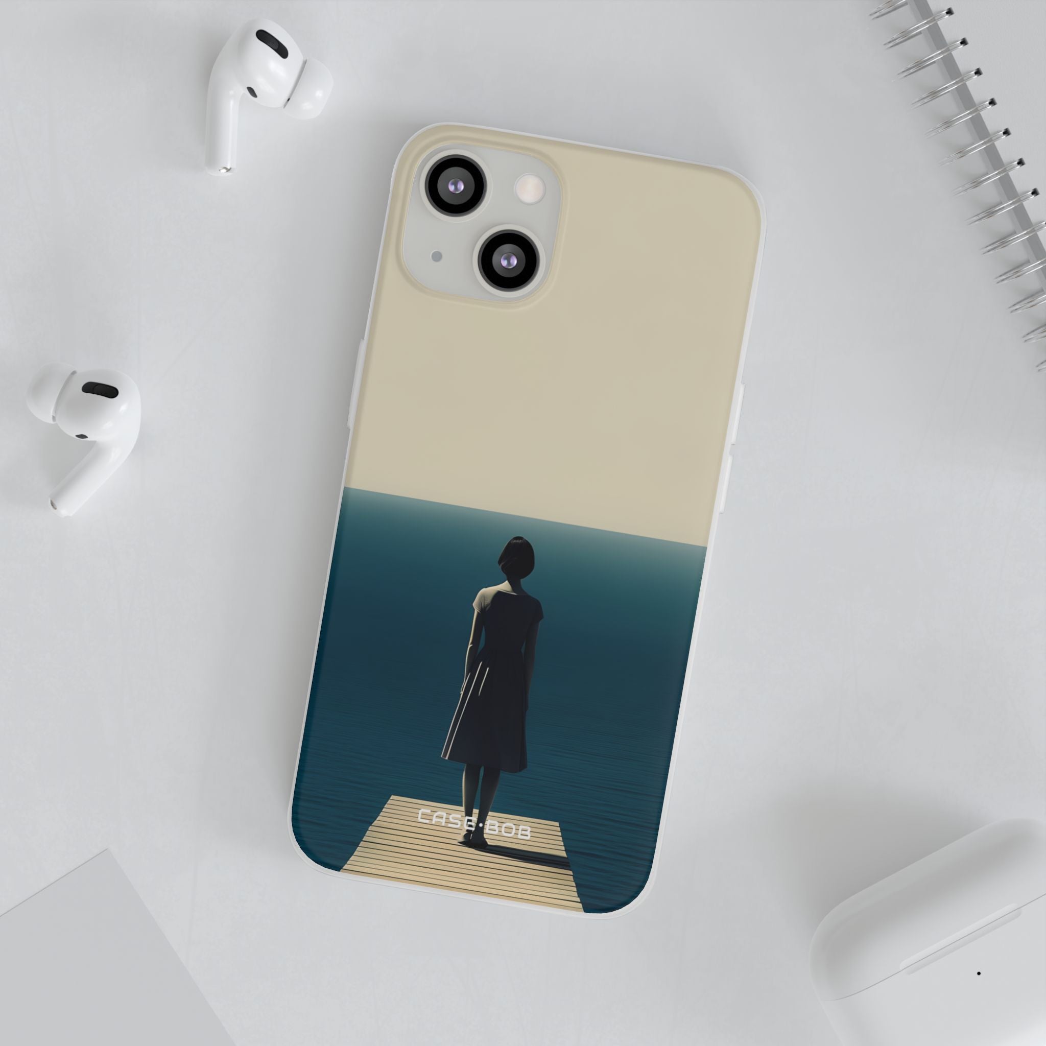 Pier Reflection iPhone 13 - Soft