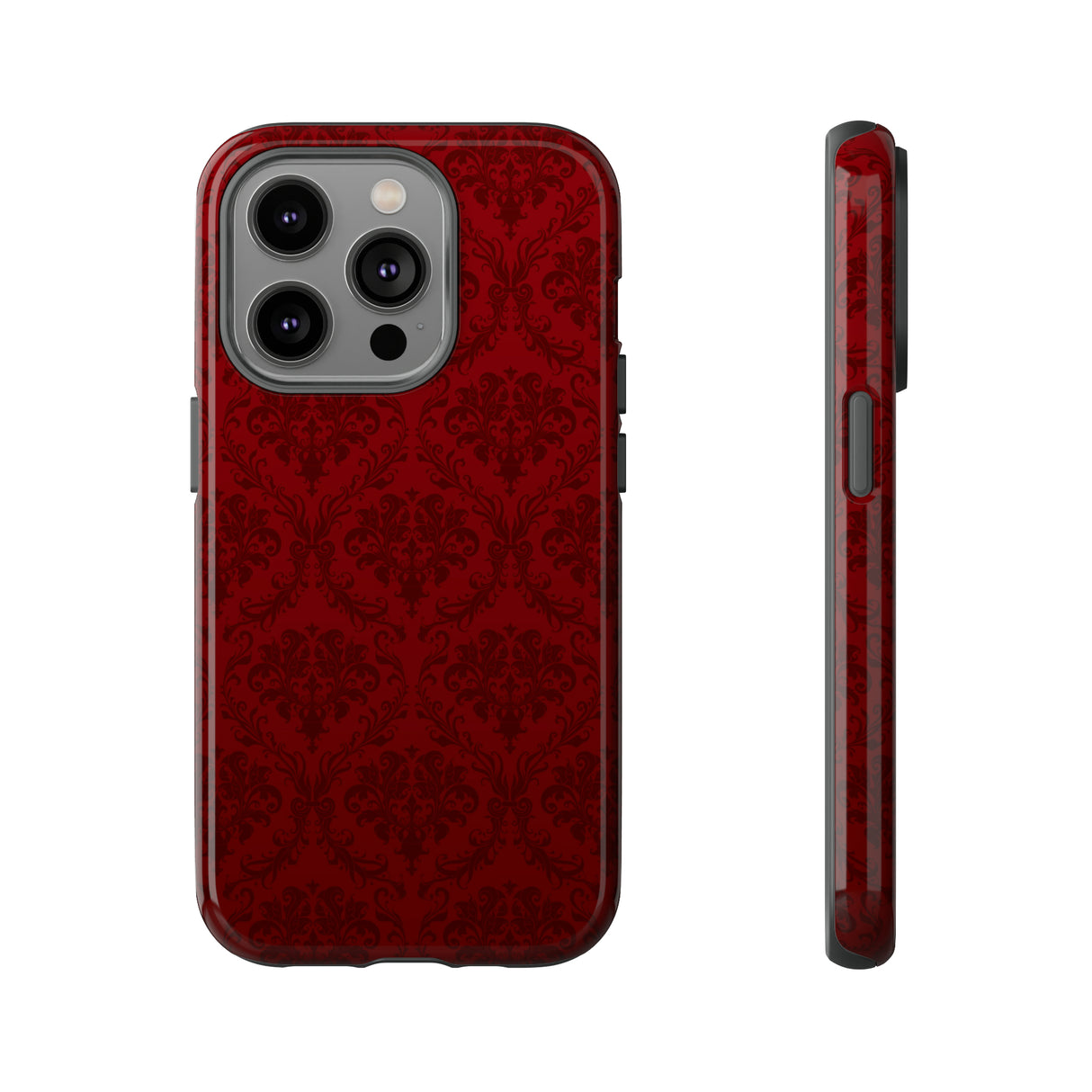 Dark Red Wallpaper - Protective Phone Case