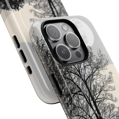 Foresta nella quiete lunare iPhone 15 - Tough+