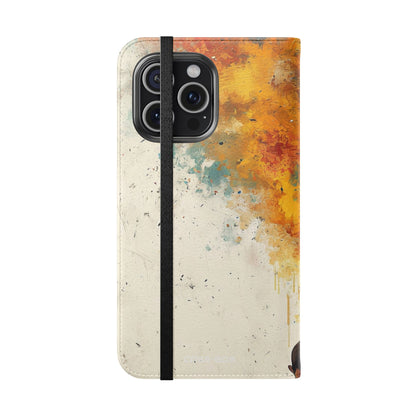 Meditative Ember - iPhone 15 Pro Max Case - Wallet