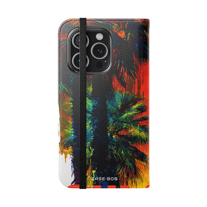 Golden Palms - iPhone 15 Pro Case - Wallet