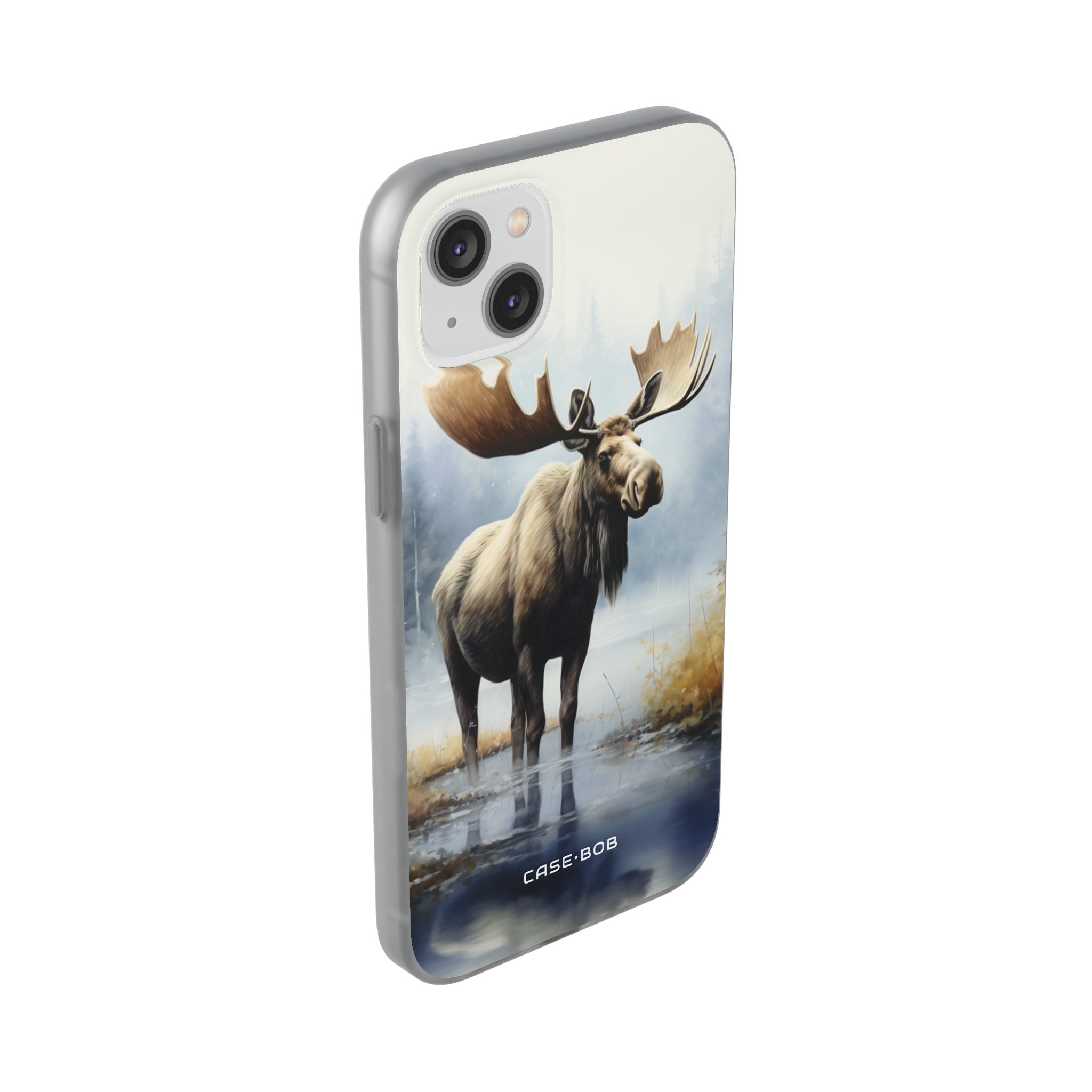 Moose Reflection iPhone 14 Plus Case - Soft