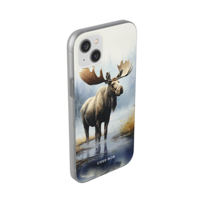 Moose Reflection iPhone 14 Plus Case - Soft