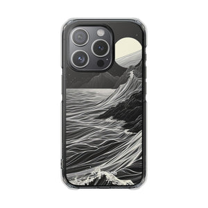 Moonlit Serenity – Handyhülle für iPhone (Clear Impact – Magnetisch)