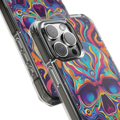 Flaming Skull iPhone 16 Pro Max Case - Impact