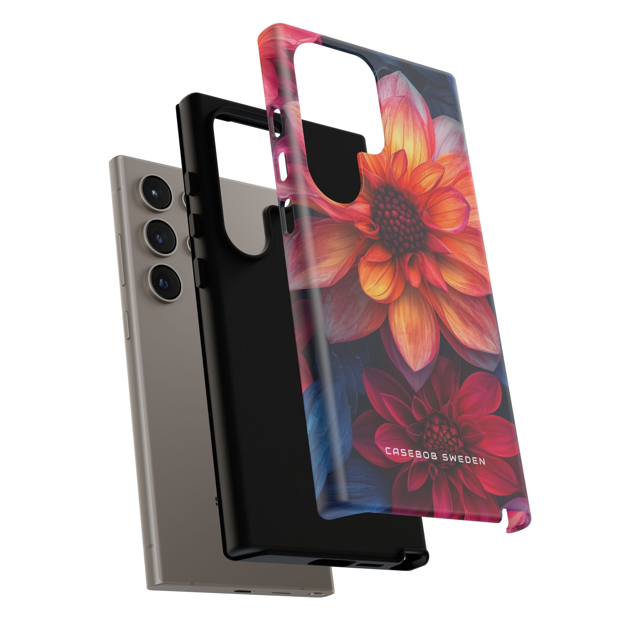 Fiery Bloom Harmony Samsung S24 - Tough Phone Case