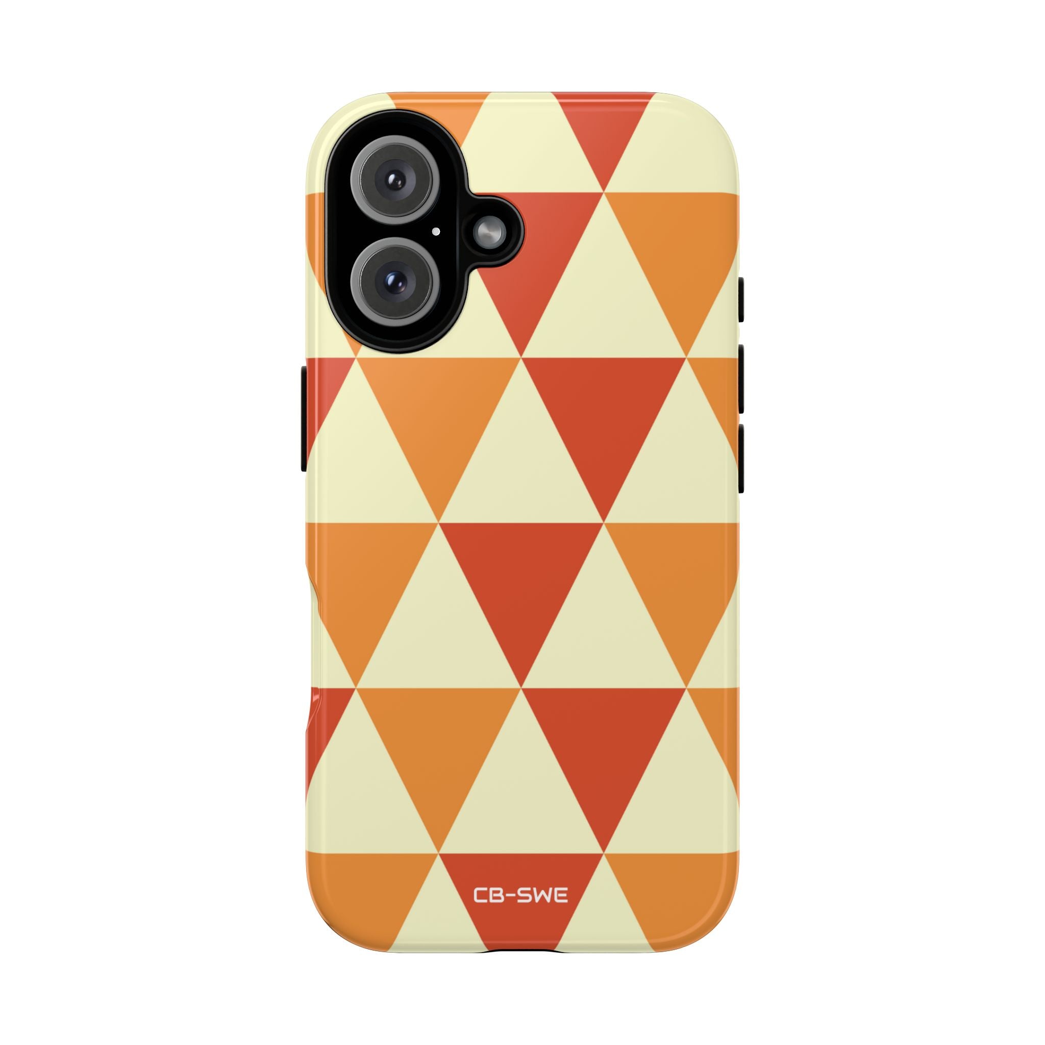 Autumn Triangles Dance - iPhone Case