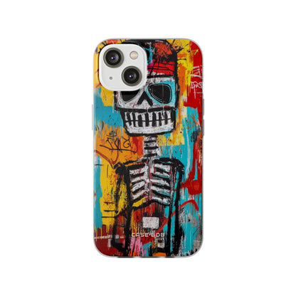 Skeleton Riot iPhone 14 Case - Soft