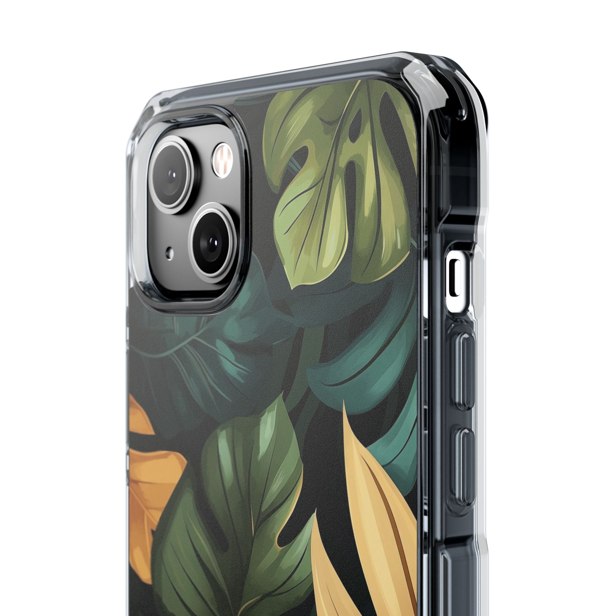 Tropical Leaves Dance iPhone Case - Impact