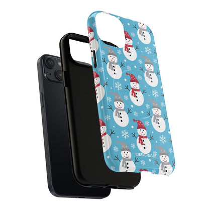 Snowman Parade iPhone 14 Plus Case - Tough+