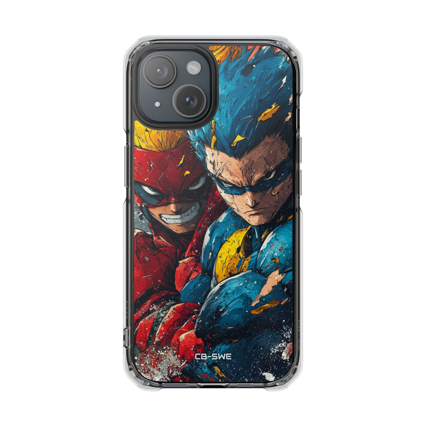 Fierce Faces Clash iPhone Case - Impact