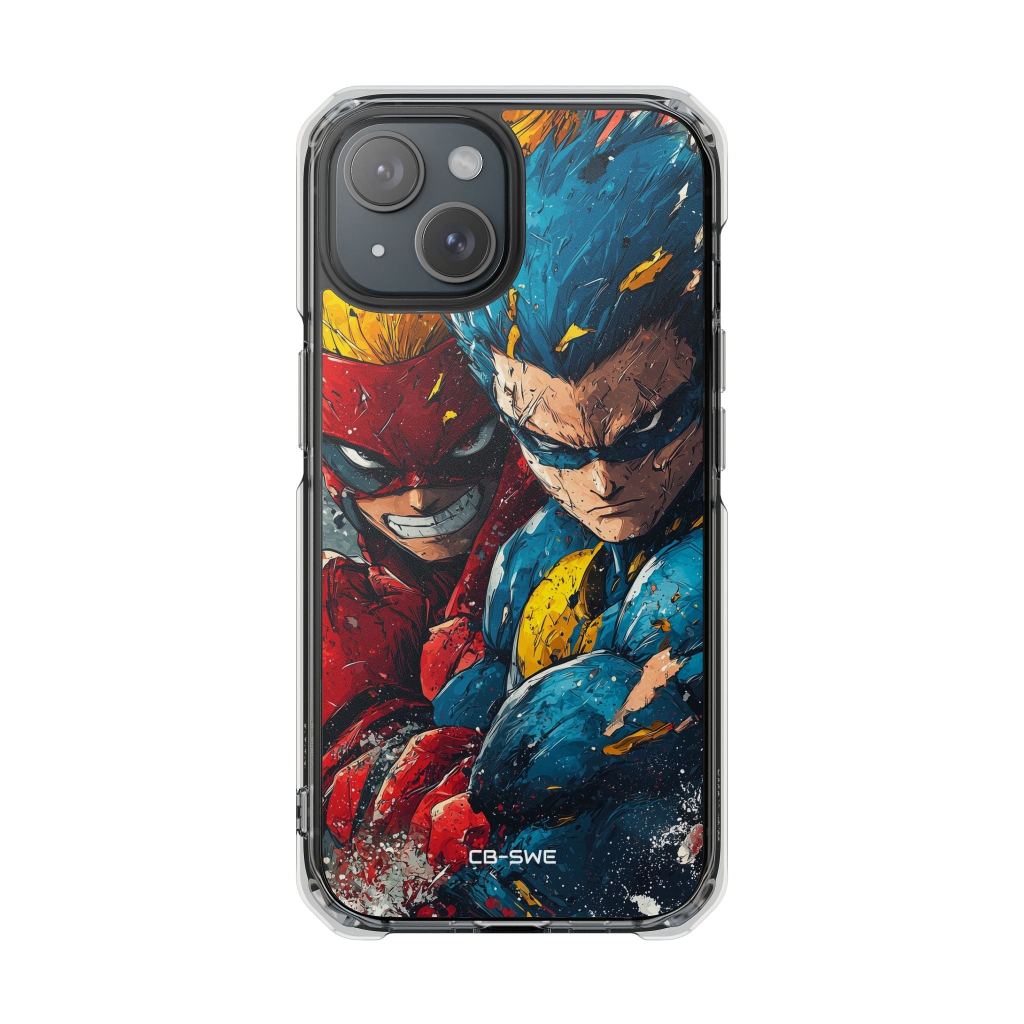 Fierce Faces Clash iPhone Case - Impact
