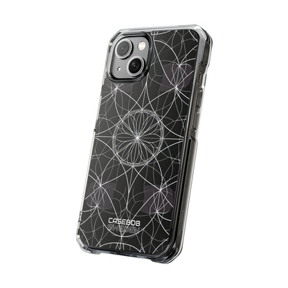 Symmetric Line Bloom iPhone 14 - Impact Clear+