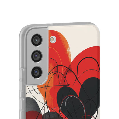 Fiery Hearts | Flexible Phone Case for Samsung Galaxy