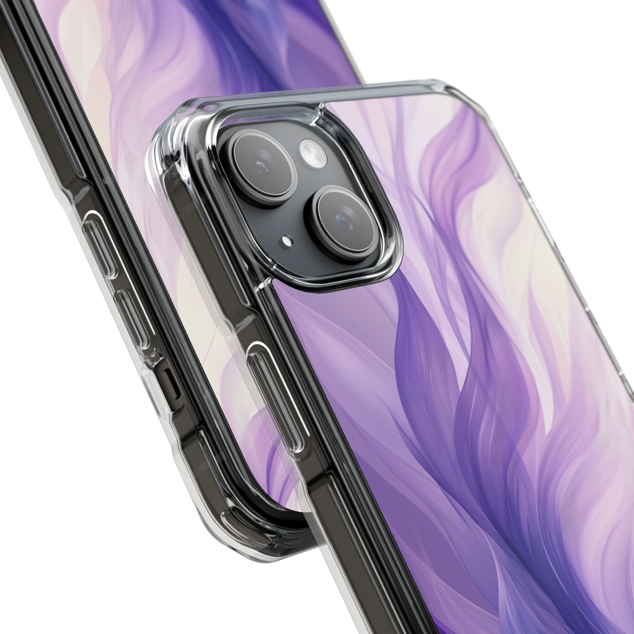 Flowing Purple Whispers iPhone Case - Impact