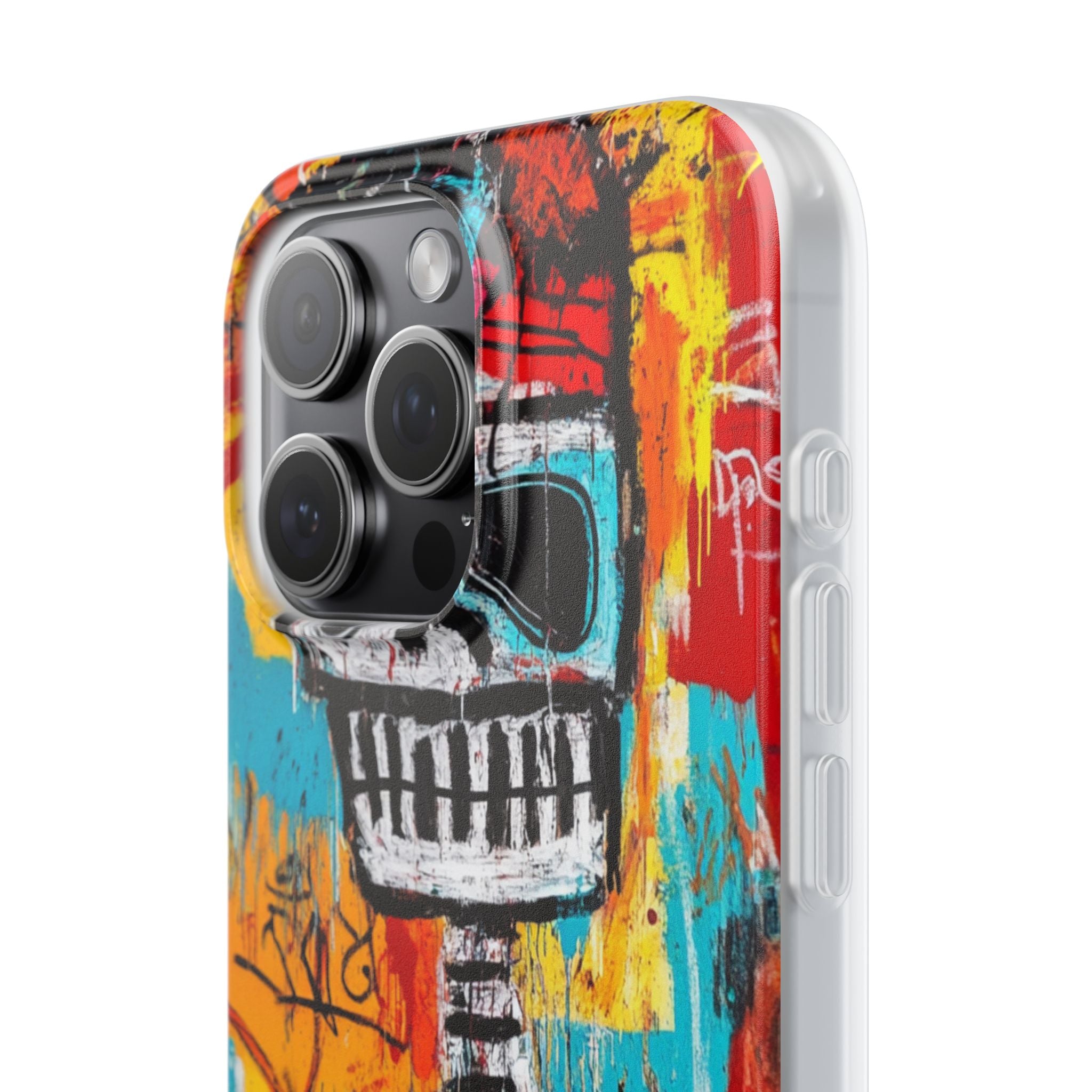 Skeleton Riot iPhone 15 Pro Max Case - Soft