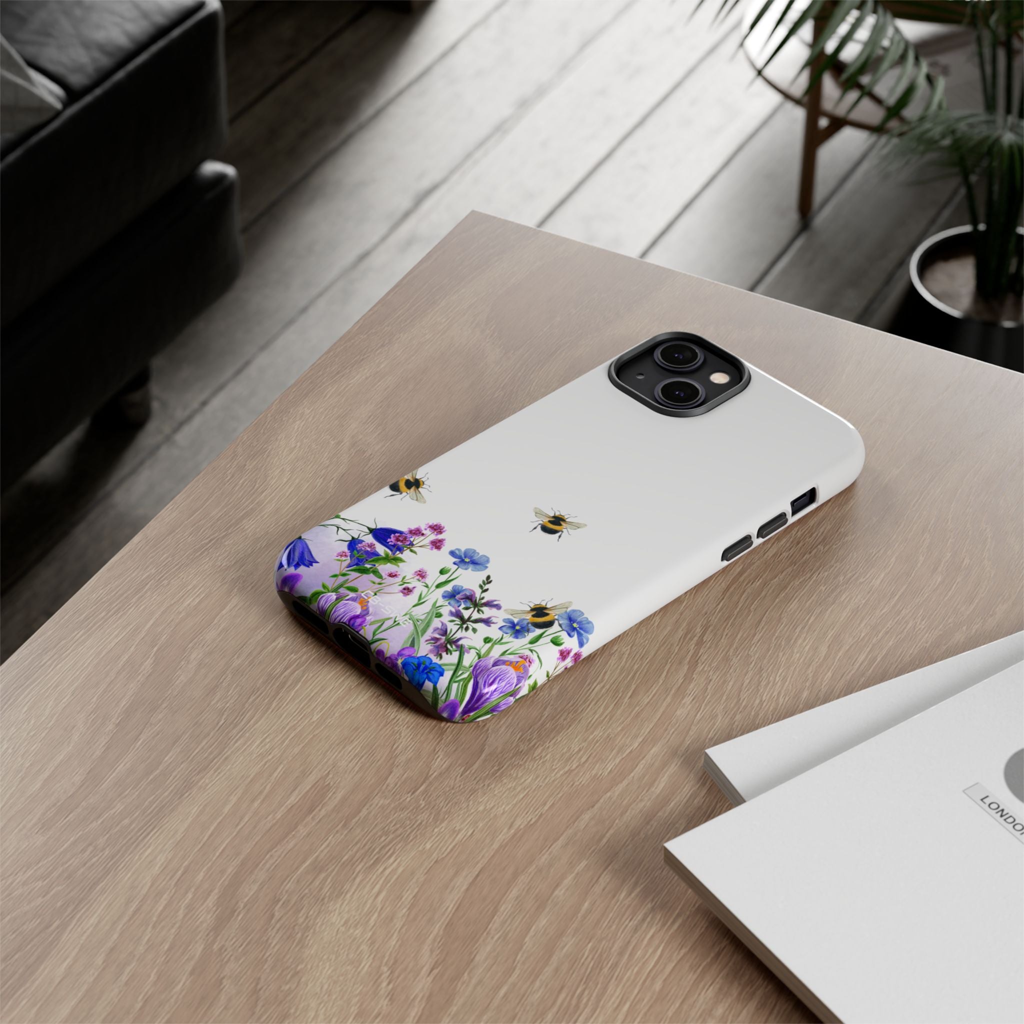 Blossoming Garden Buzz - iPhone Case