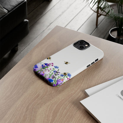 Blossoming Garden Buzz - iPhone Case